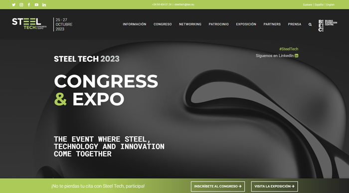 GH participará en la feria SteelTech