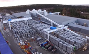 Impresionante instalación en Asland desde el aire