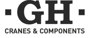Logotipo GHSA Cranes and Components. Ferroviario | Instalaciones | GH Cranes